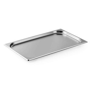 6x Plateaux Gastronorm – 1/1 Plateau Gastronorm – 20 mm – bac GN en acier inoxydable – Plateaux pour chaudières – Plateaux chauffants